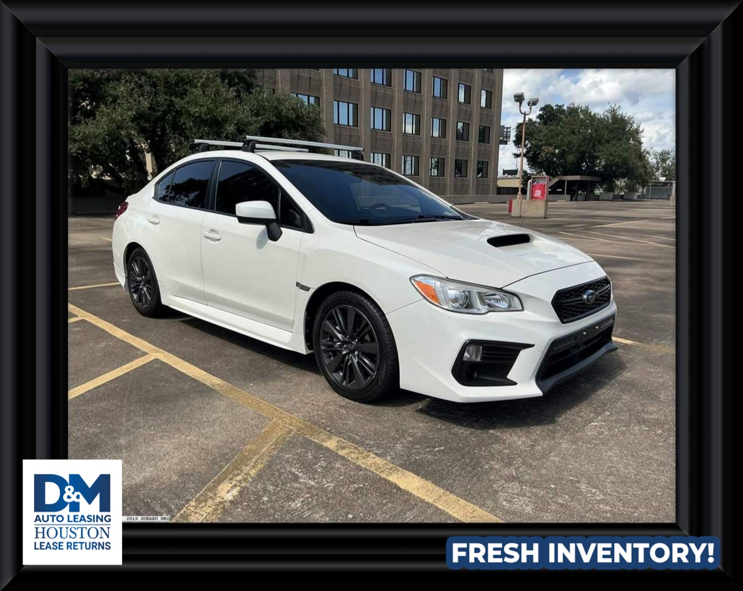 Crystal White Pearl 2019 Subaru WRX Sedan All-Wheel Drive Manual