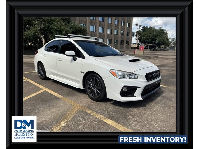Crystal White Pearl 2019 Subaru WRX Sedan All-Wheel Drive Manual