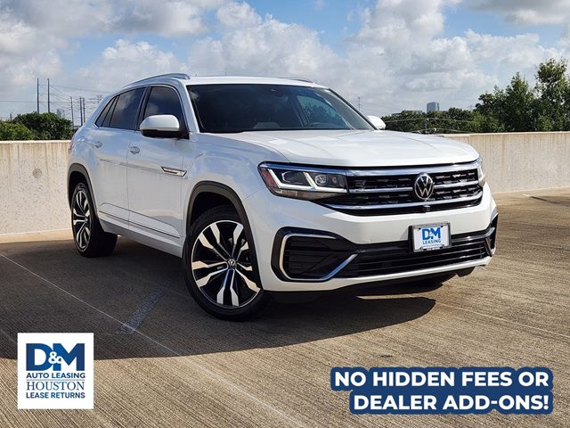 Opal White Pearl 2023 Volkswagen Atlas Cross Sport SUV / Crossover All-Wheel Drive Automatic