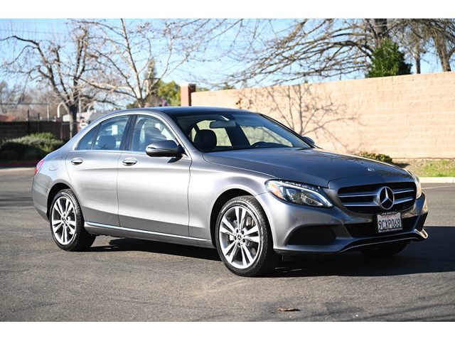 Gray 2018 Mercedes-Benz C-Class C 300 Sedan 4MATIC Sedan All-Wheel Drive Automatic