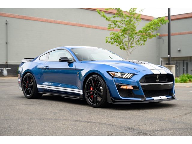 Ford Performance Blue Metallic 2020 Ford Mustang Shelby GT500 Fastback RWD Coupe Rear-Wheel Drive Automatic