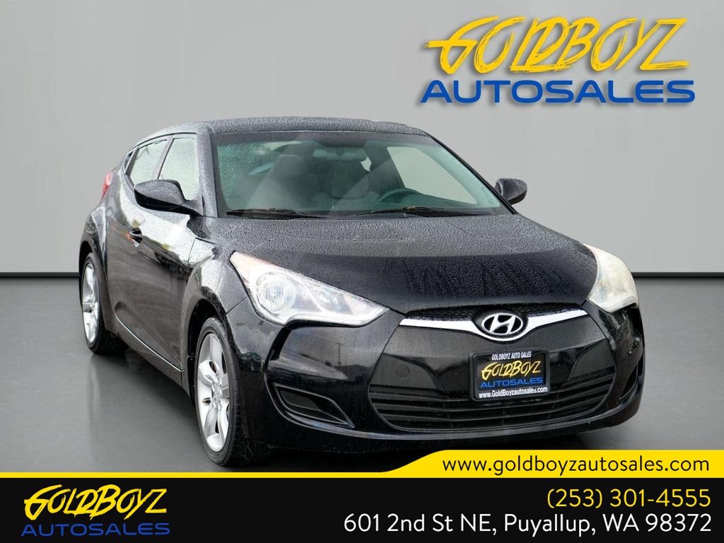 2013 Hyundai Veloster w/Gray Int