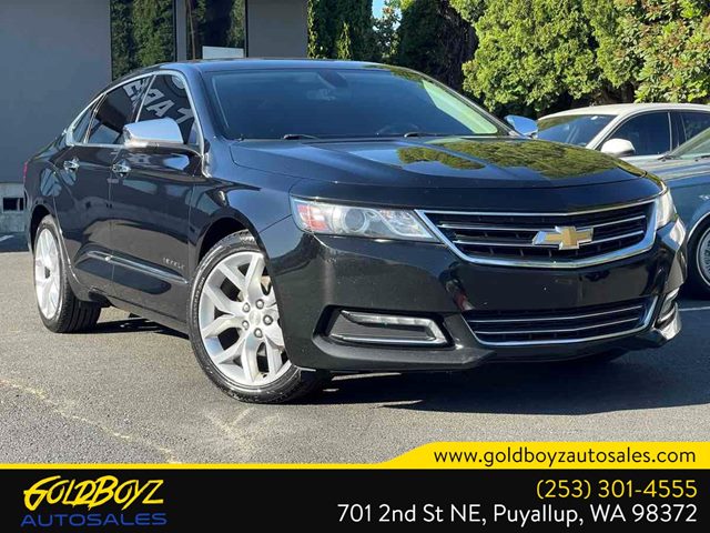 Black 2018 Chevrolet Impala Sedan Front-Wheel Drive Automatic