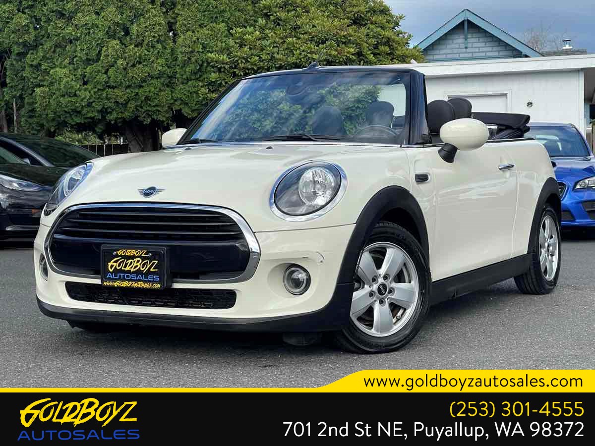 Pepper White 2020 MINI Cooper Convertible Front-Wheel Drive Automatic