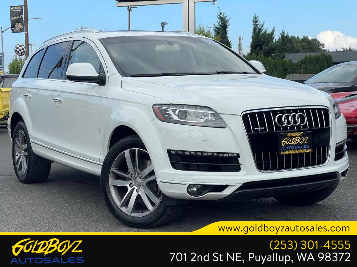 White 2014 Audi Q7 SUV / Crossover All-Wheel Drive Automatic