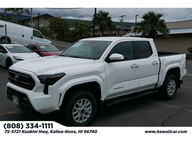 Ice Cap 2025 Toyota Tacoma SR5 Double Cab 4WD Pickup Truck Four-Wheel Drive Automatic