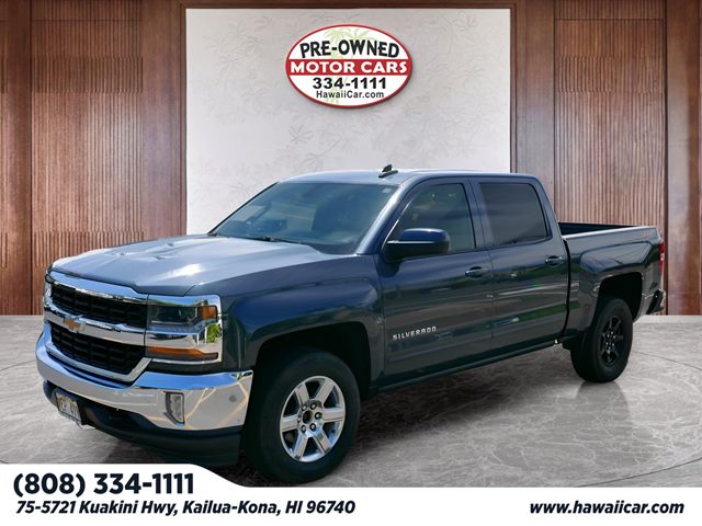 Gray (Graphite Metallic) 2018 Chevrolet Silverado 1500 Pickup Truck Four-Wheel Drive Automatic