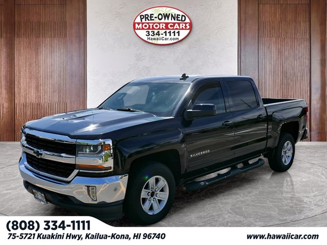 Black 2017 Chevrolet Silverado 1500 Pickup Truck Four-Wheel Drive Automatic
