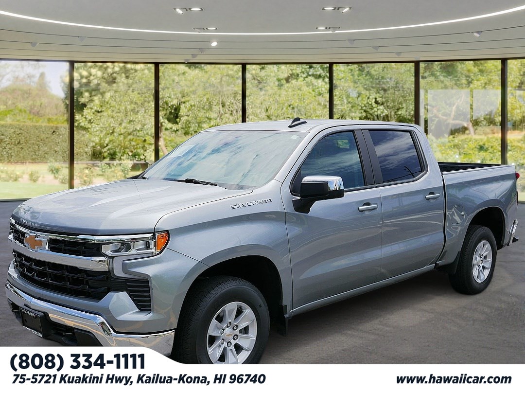 Sterling Gray Metallic 2025 Chevrolet Silverado 1500 Pickup Truck 4X2 Automatic