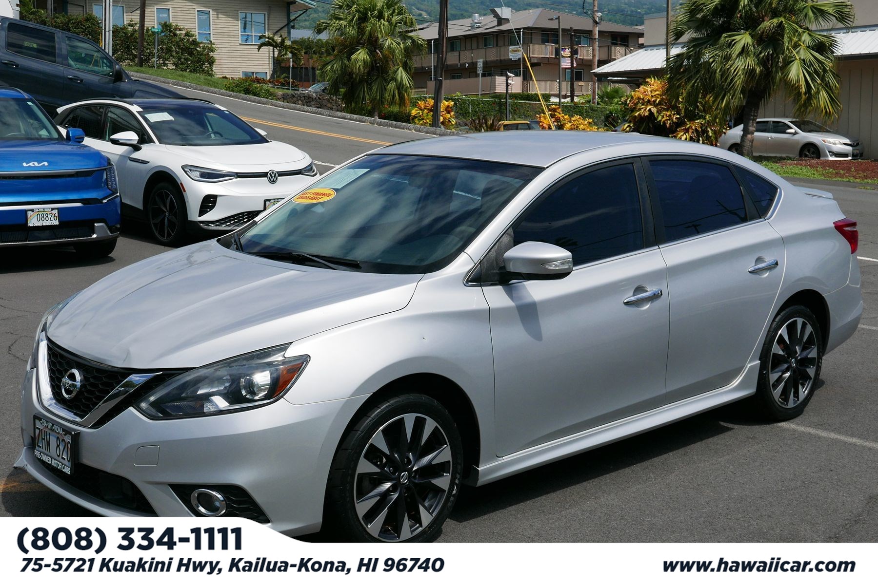 Brilliant Silver 2018 Nissan Sentra Sedan Front-Wheel Drive Automatic