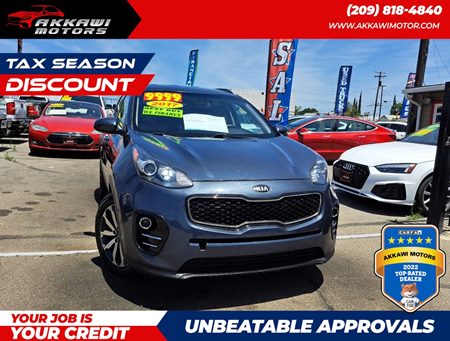 2017 Kia Sportage EX SALVAGE TITLE