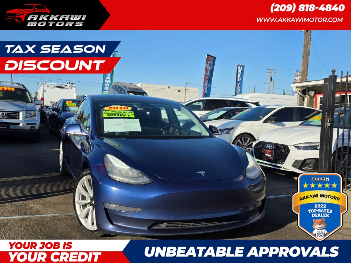 2018 Tesla Model 3 Long Range Battery
