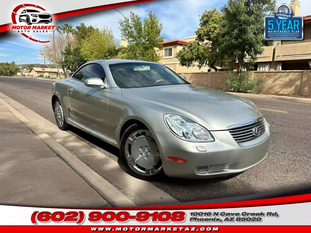 2002 Lexus SC 430 Convertible