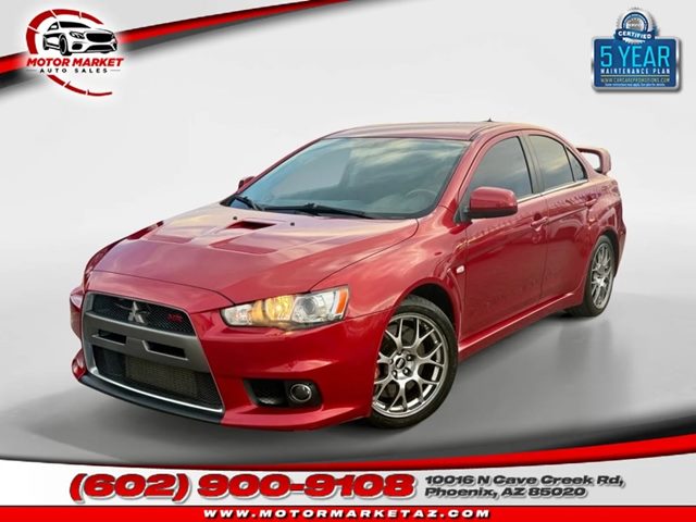 Rally Red Metallic 2008 Mitsubishi Lancer Evolution MR Sedan All-Wheel Drive 6-Speed Dual Clutch