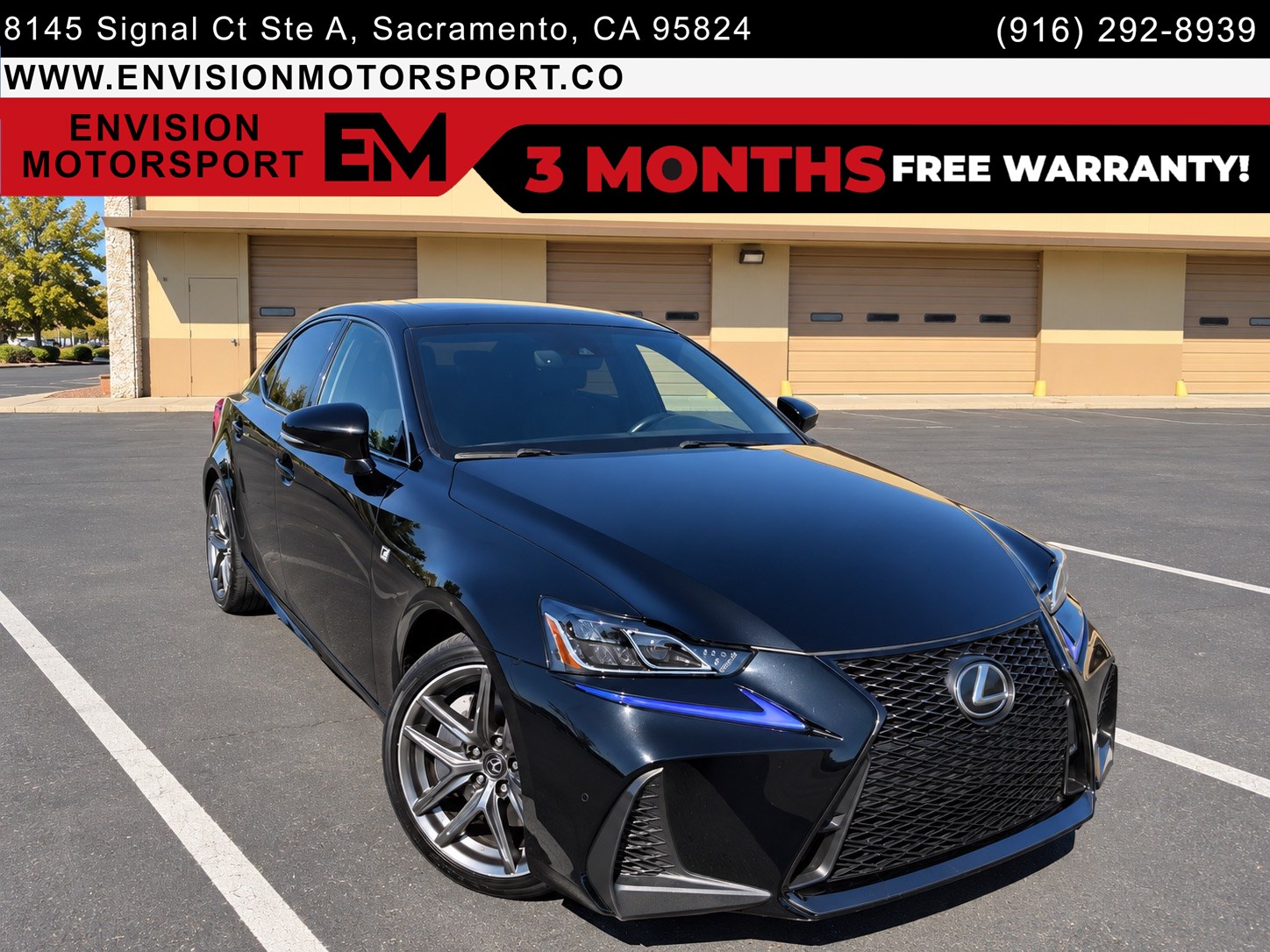 2020 Lexus IS 300 F Sport Black Line Special Edition