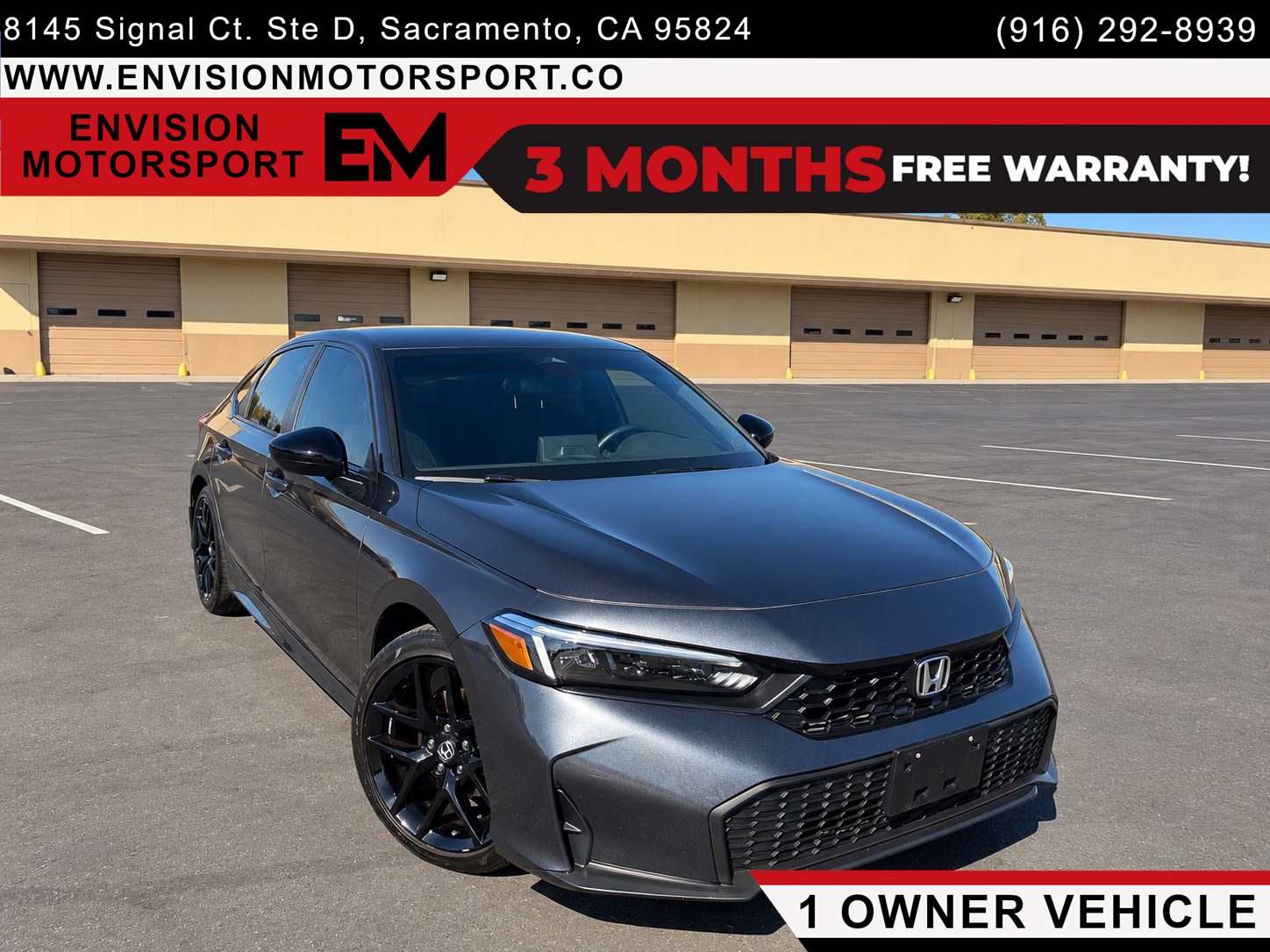 2025 Honda Civic Sedan Sport