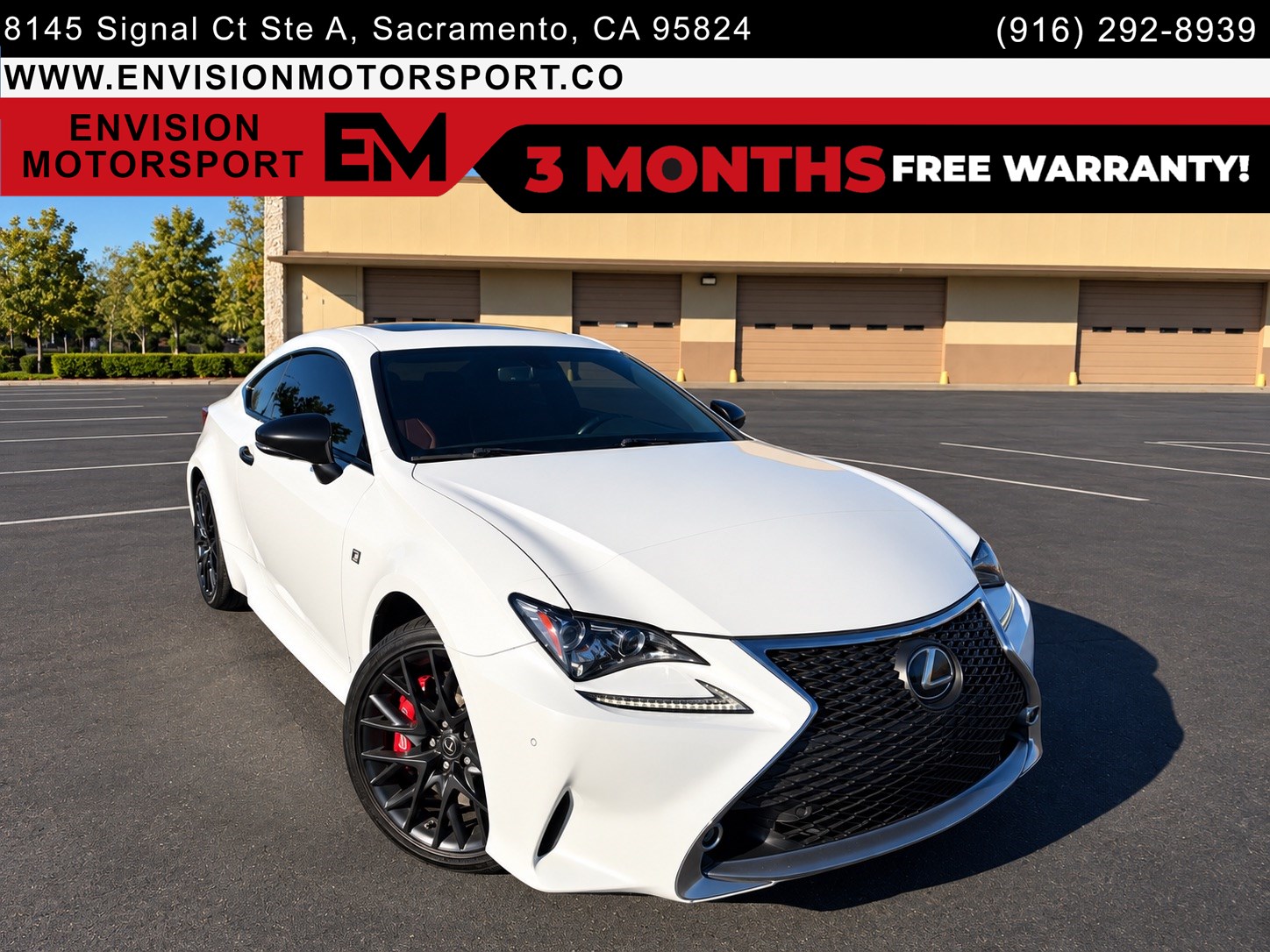 2017 Lexus RC 350 F Sport