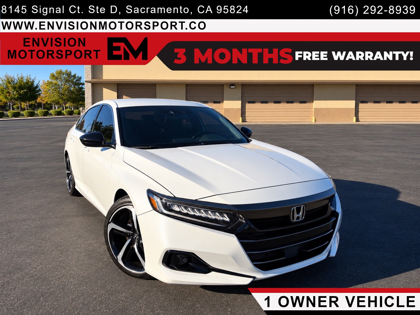 2022 Honda Accord Sedan Sport