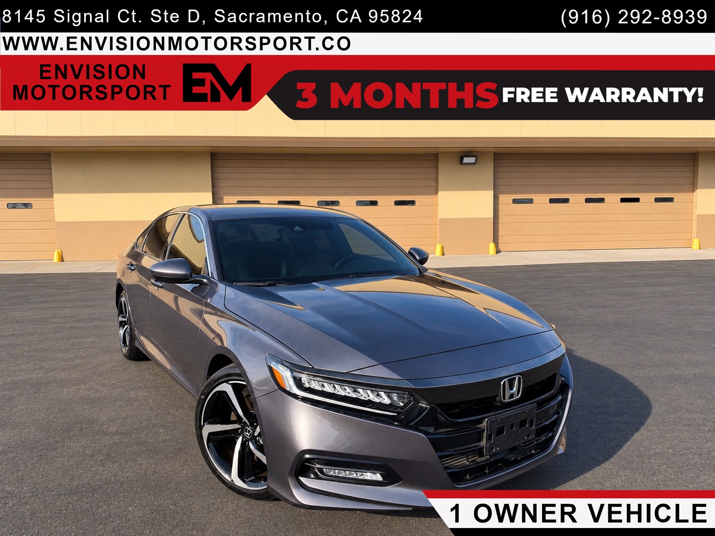 2020 Honda Accord Sedan Sport