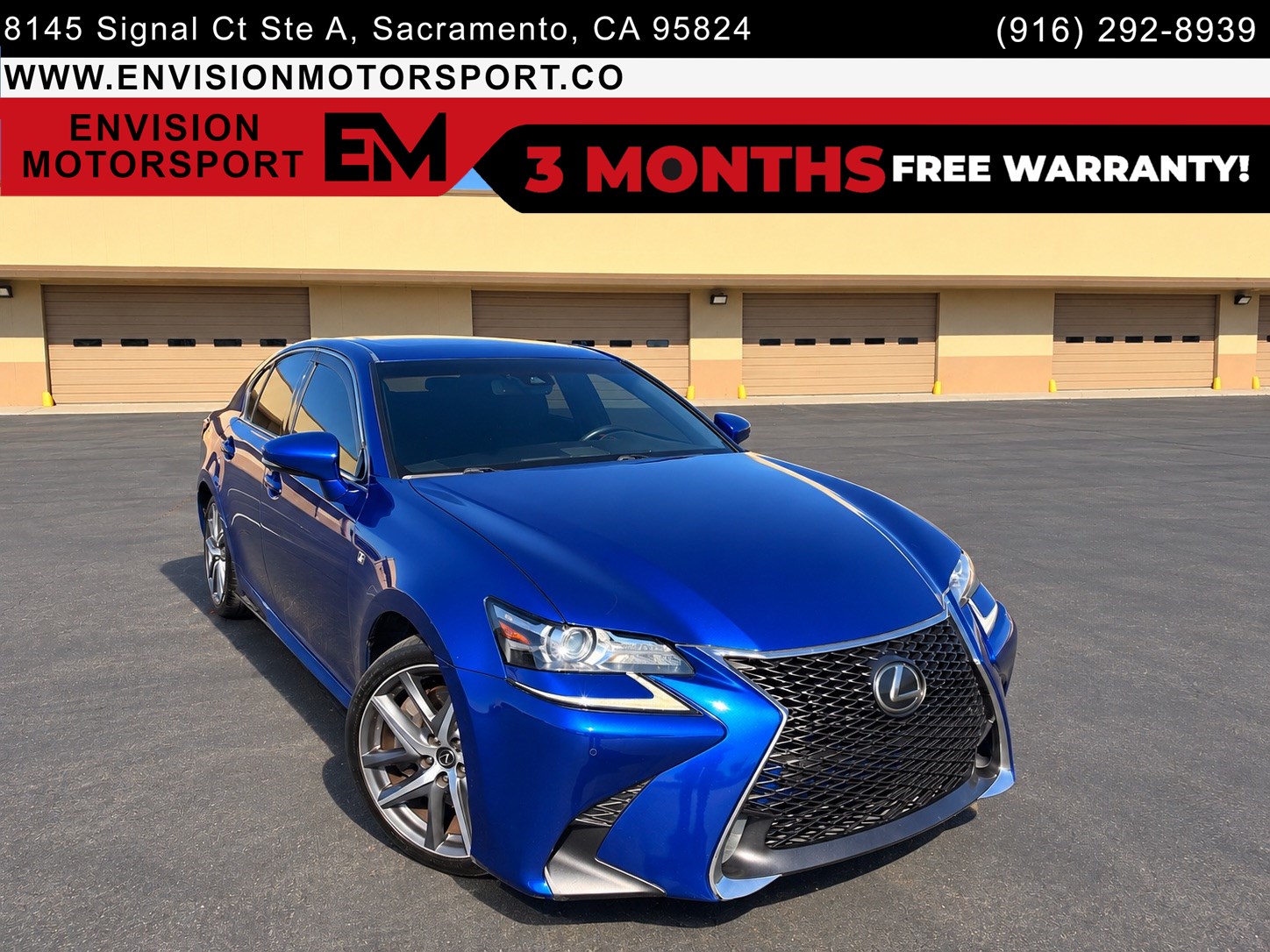 2016 Lexus GS 350 F Sport