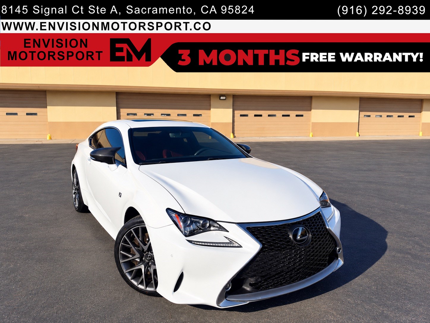 2017 Lexus RC 350 F Sport