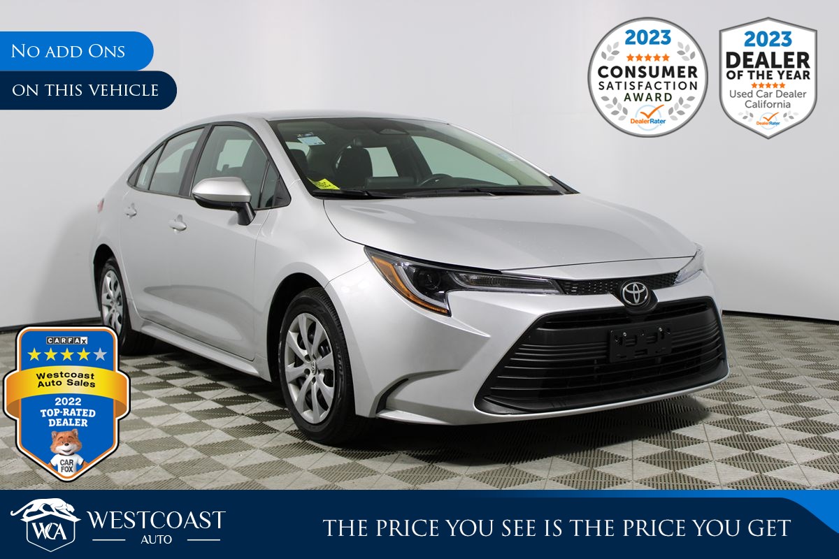 Toyota How Do You Sell A Used Car Sold 2023 Toyota Corolla LE In