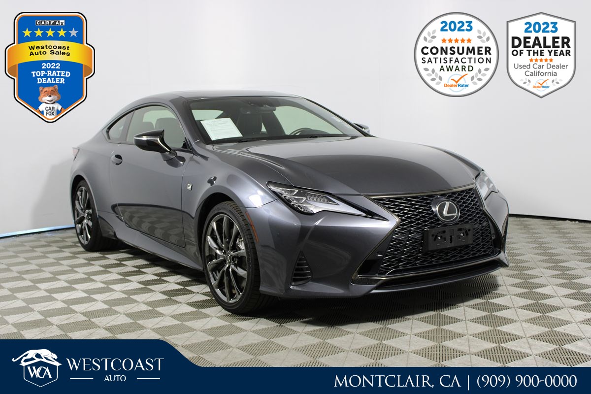 Sold 2021 Lexus RC 350 F SPORT in Montclair - Main Image