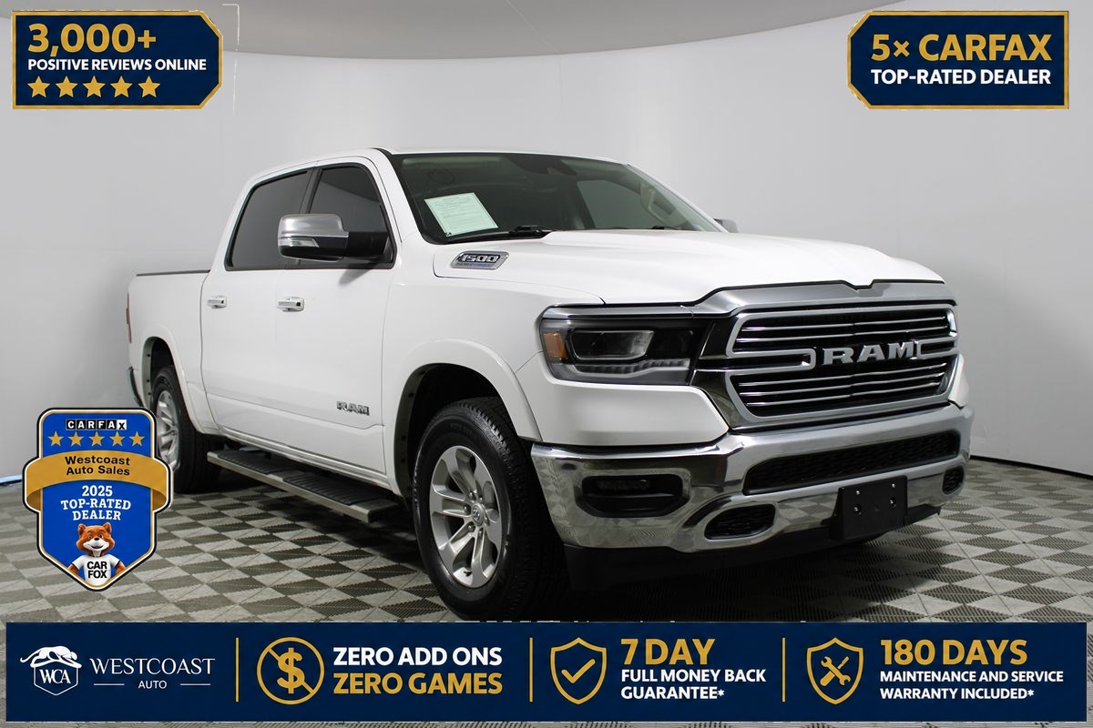 Bright White Clearcoat 2022 RAM 1500 Pickup Truck 4X2 Automatic