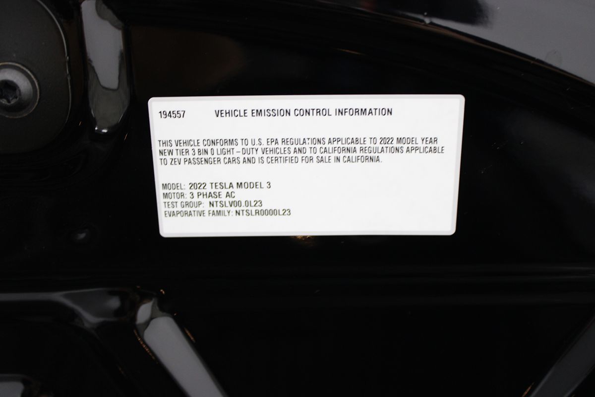 Sold 2022 Tesla Model 3 Performance in Montclair