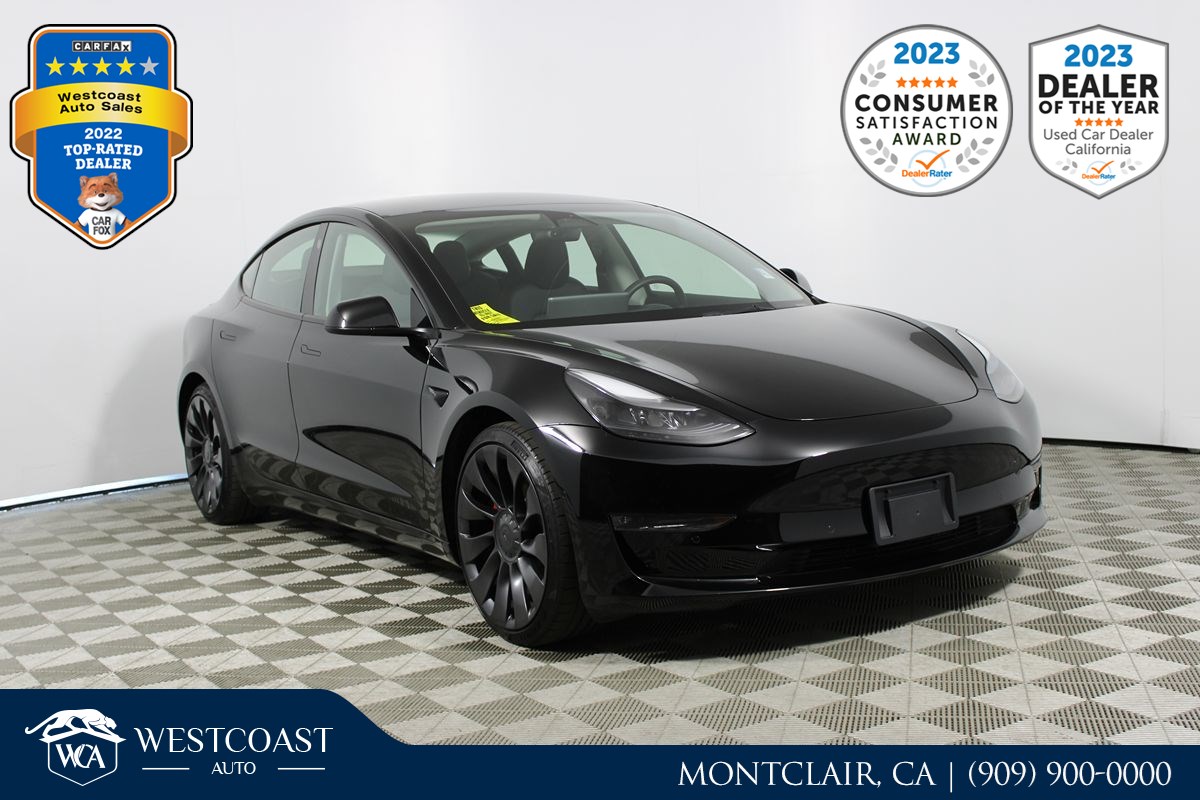 Sold 2022 Tesla Model 3 Performance in Montclair
