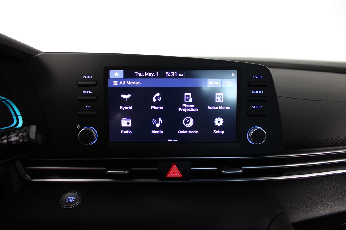 2025 Hyundai Elantra Hybrid Blue photo 9