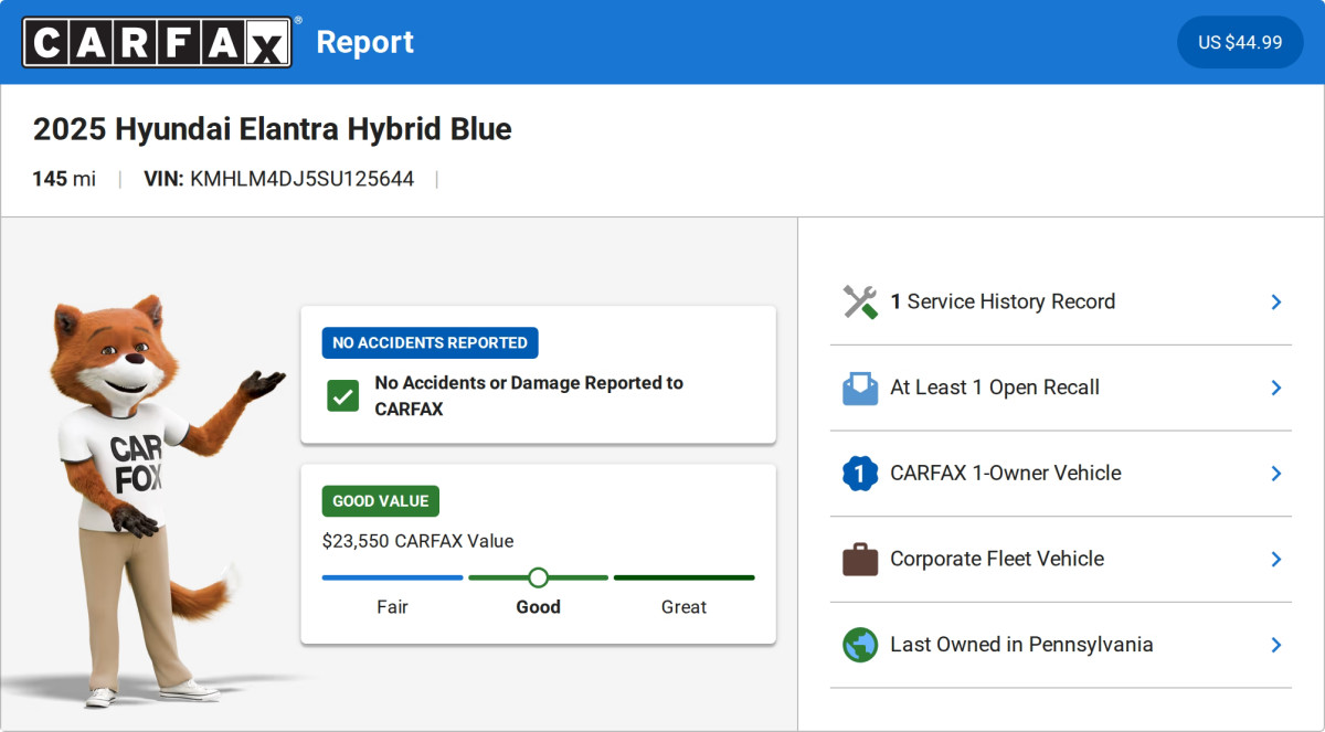 2025 Hyundai Elantra Blue - Photo 5