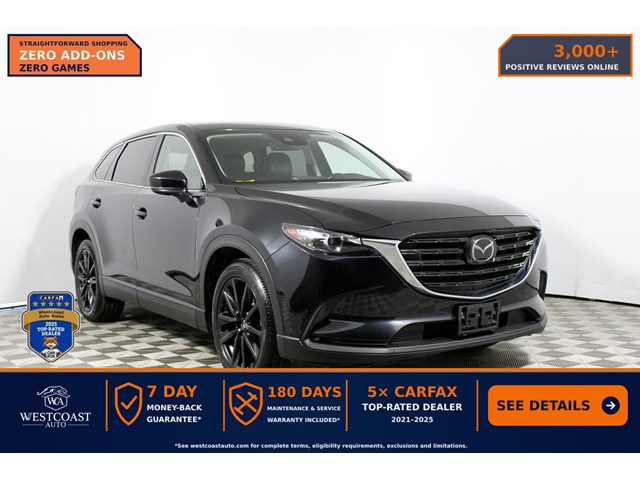 Jet Black Mica 2023 Mazda CX-9 SUV / Crossover All-Wheel Drive Automatic