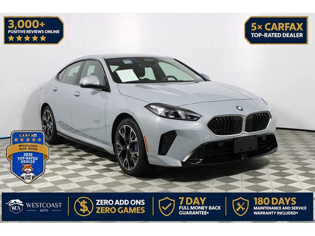 Brooklyn Gray Metallic 2025 BMW 2 Series Sedan All-Wheel Drive Automatic