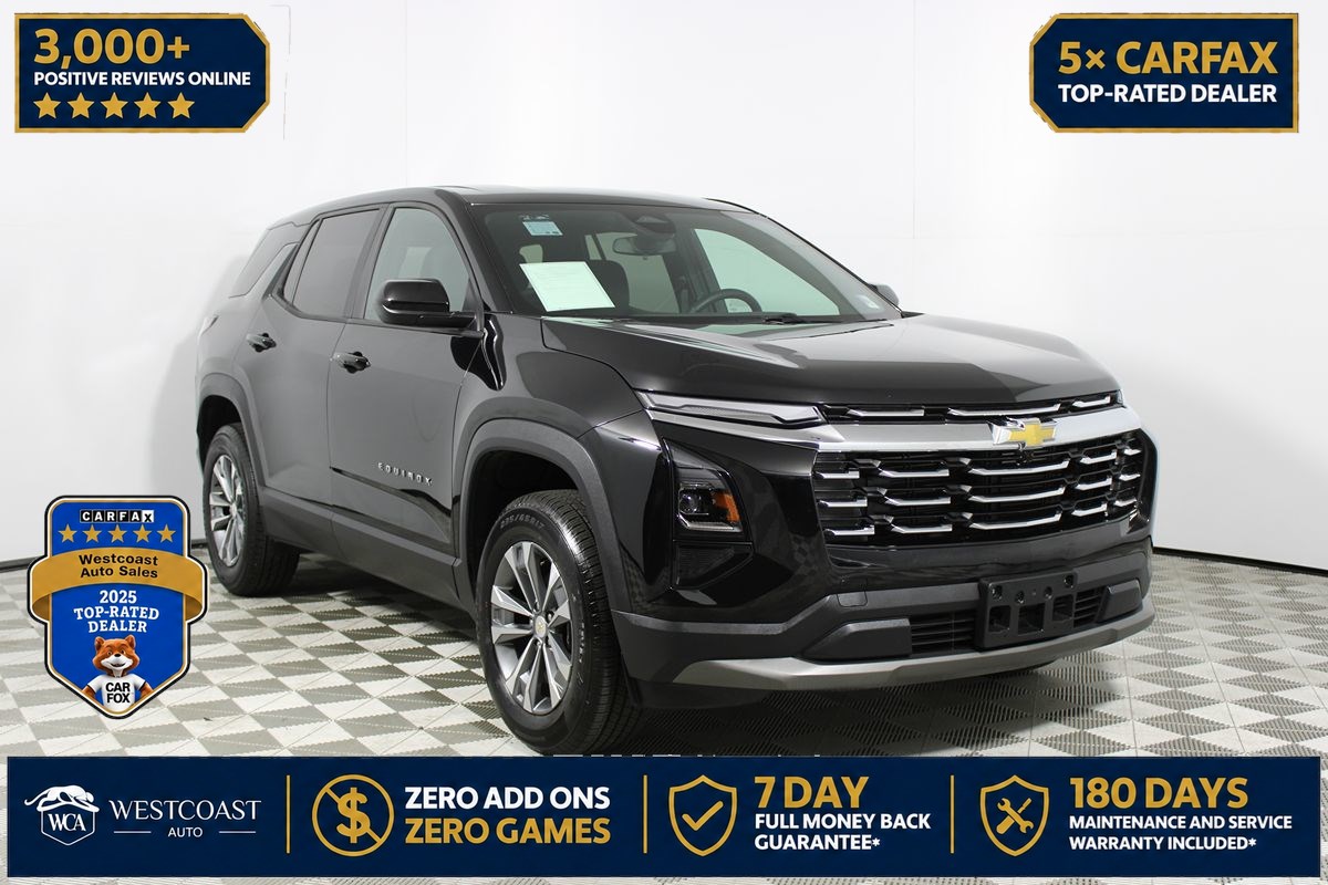 Mosaic Black Metallic 2025 Chevrolet Equinox SUV / Crossover Front-Wheel Drive Automatic