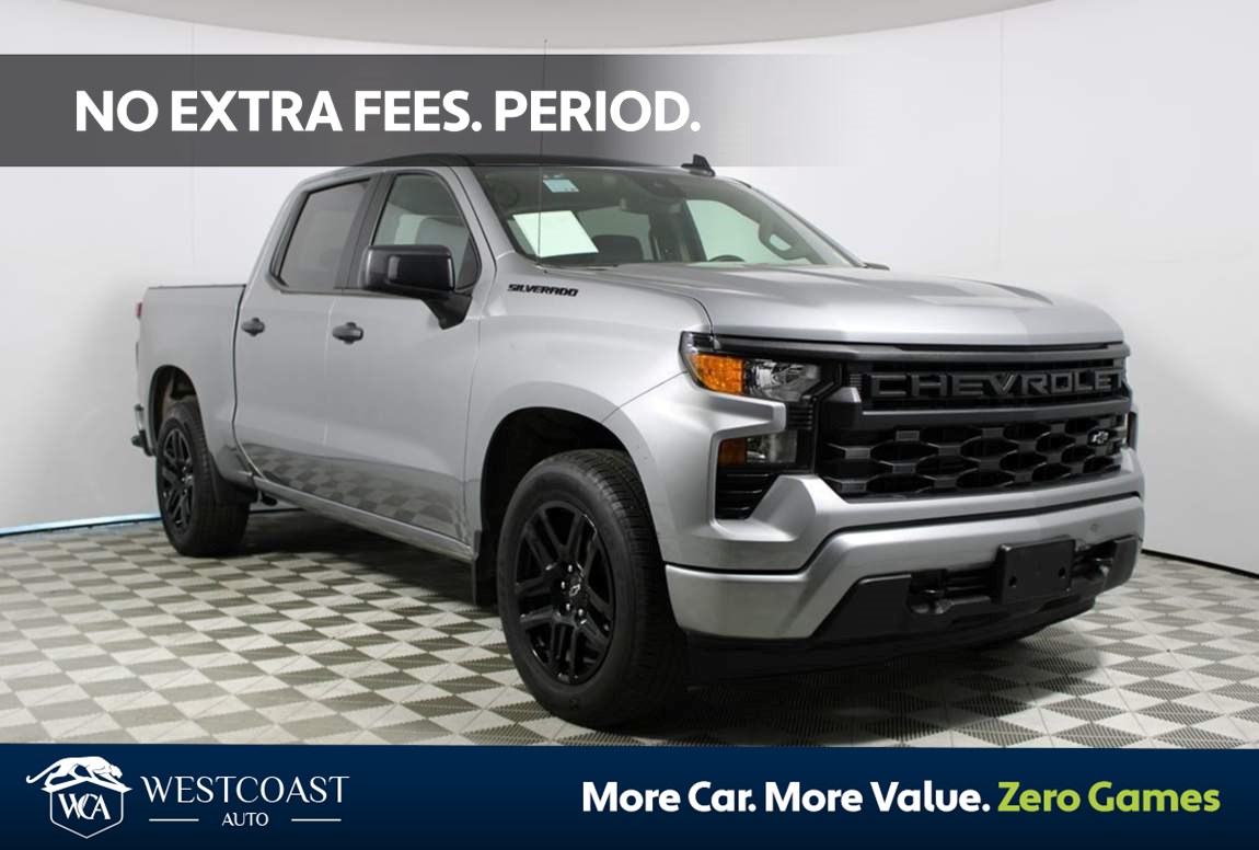 2024 Chevrolet Silverado 1500 Custom Crew Cab RWD