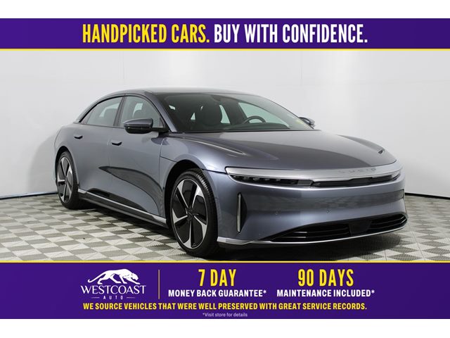 Quantum Gray Metallic 2023 Lucid Air Sedan All-Wheel Drive Automatic