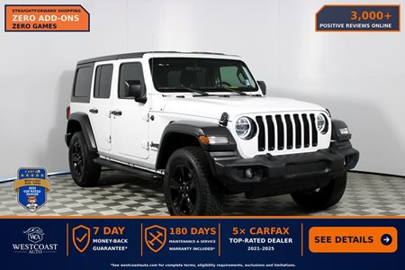 2020 Jeep Wrangler Unlimited Sport Altitude DIESEL w/ Tech Package