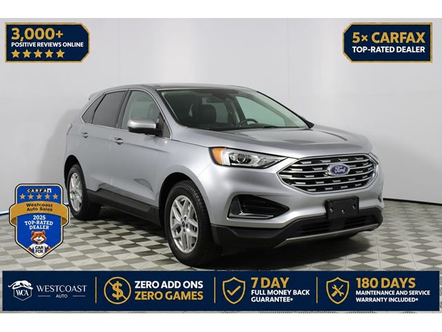 Iconic Silver Metallic 2022 Ford Edge SUV / Crossover All-Wheel Drive Automatic