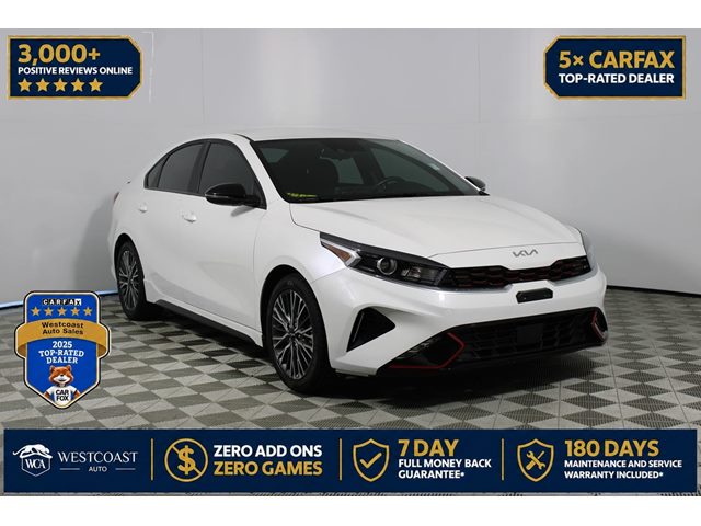 Snow White Pearl 2024 Kia Forte Sedan Front-Wheel Drive Automatic