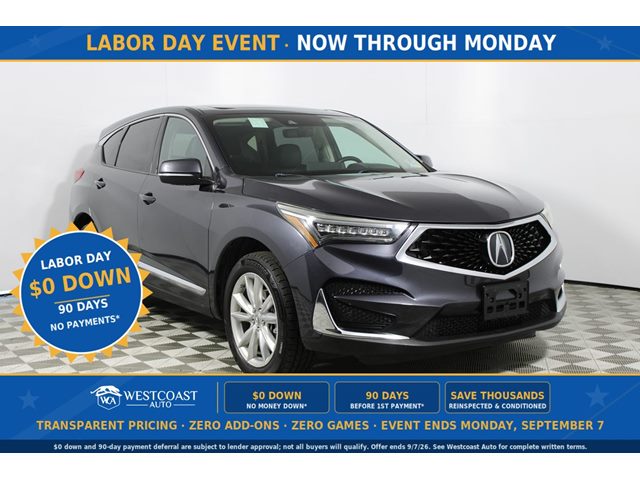 Gray (Gunmetal Metallic) 2019 Acura RDX SUV / Crossover Front-Wheel Drive Automatic