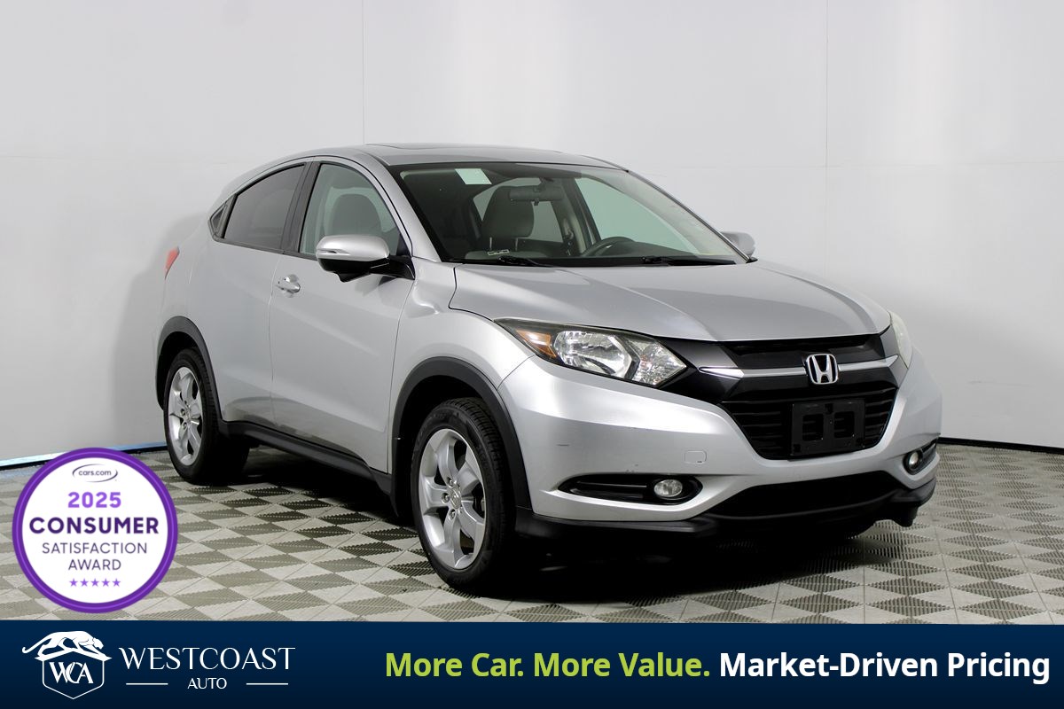 Alabaster Silver Metallic 2016 Honda HR-V SUV / Crossover Front-Wheel Drive Automatic