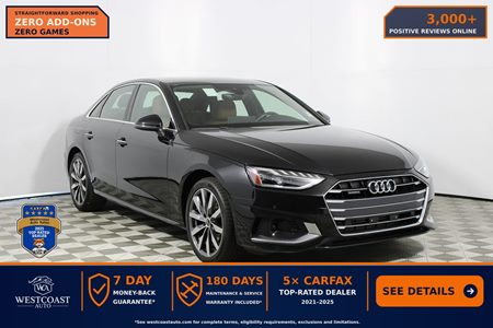 2023 Audi A4 Sedan Premium