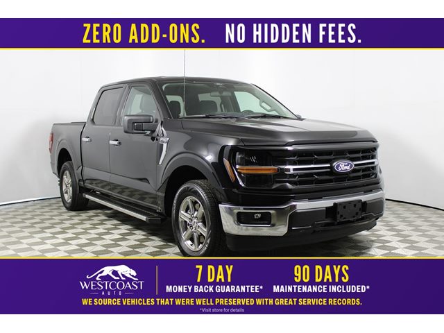 Agate Black Metallic 2025 Ford F-150 Pickup Truck 4X2 Automatic
