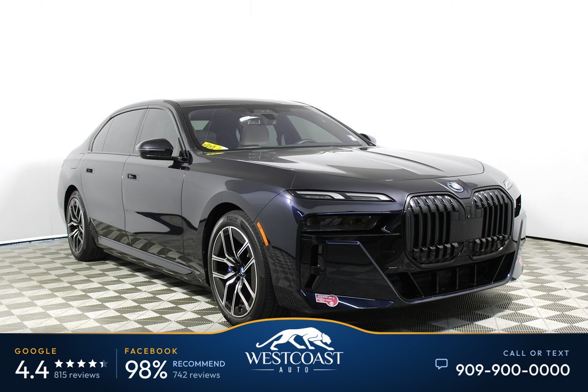 Carbon Black Metallic 2023 BMW i7 Sedan All-Wheel Drive Automatic