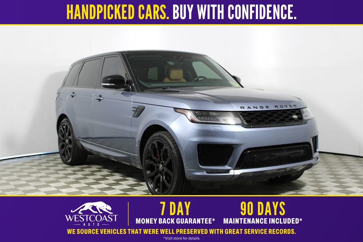 Byron Blue Metallic 2020 Land Rover Range Rover Sport SUV / Crossover All-Wheel Drive Automatic
