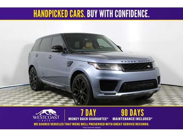 Byron Blue Metallic 2020 Land Rover Range Rover Sport SUV / Crossover All-Wheel Drive Automatic