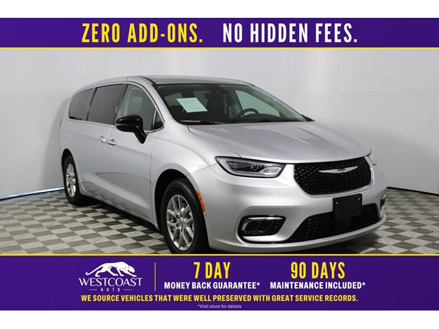 Silver Mist Clearcoat 2024 Chrysler Pacifica Minivan Front-Wheel Drive Automatic