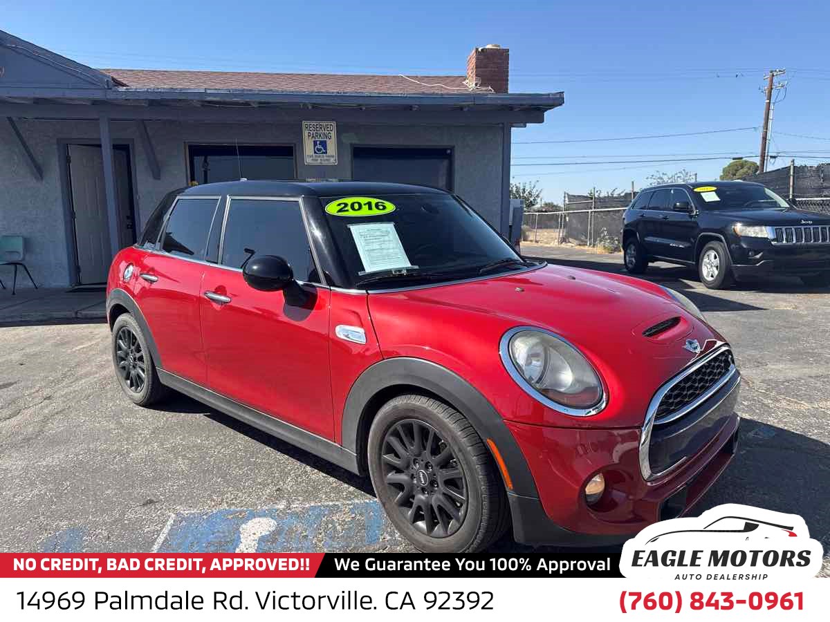 Used 2016 MINI Cooper S with VIN WMWXU3C55G2D30372 for sale in Victorville, CA