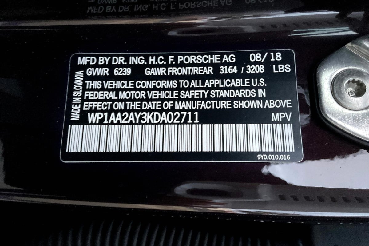 Sold 2019 Porsche Cayenne in Fresno